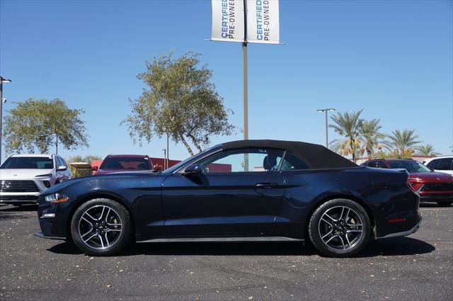 used 2021 Ford Mustang car, priced at $17,673