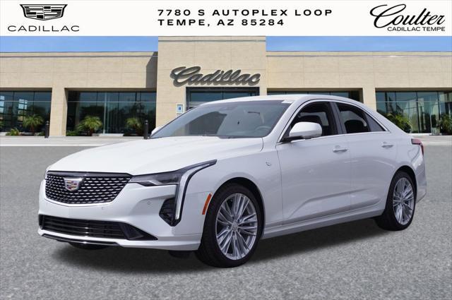 new 2025 Cadillac CT4 car, priced at $42,215