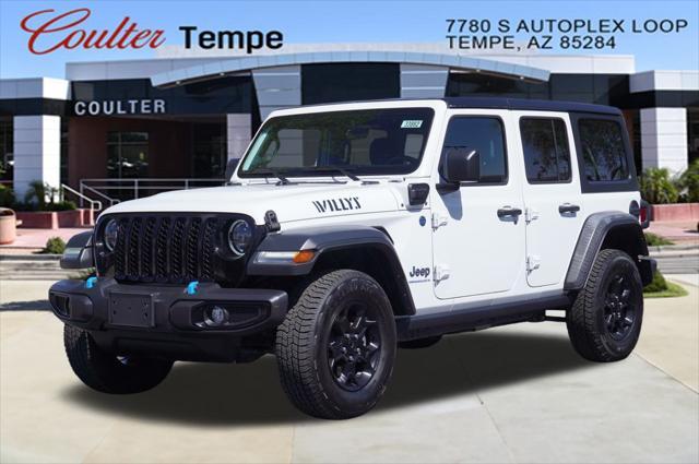 used 2023 Jeep Wrangler 4xe car, priced at $27,472