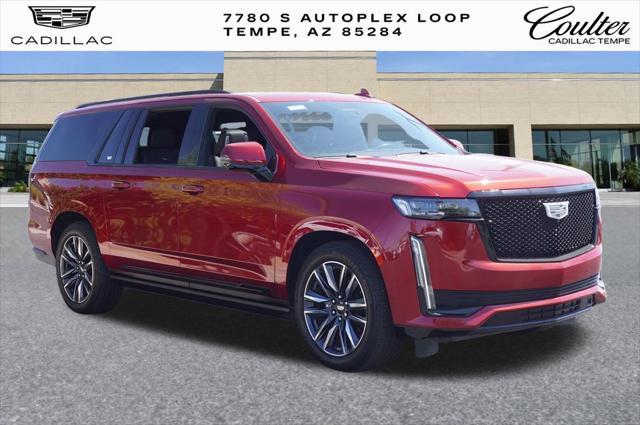 used 2022 Cadillac Escalade ESV car, priced at $71,803
