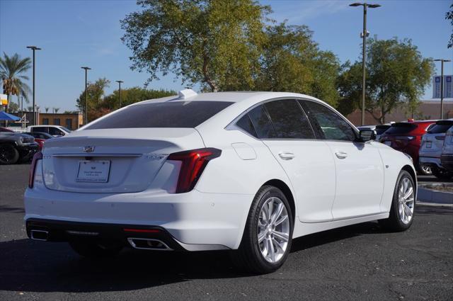 new 2025 Cadillac CT5 car, priced at $50,440