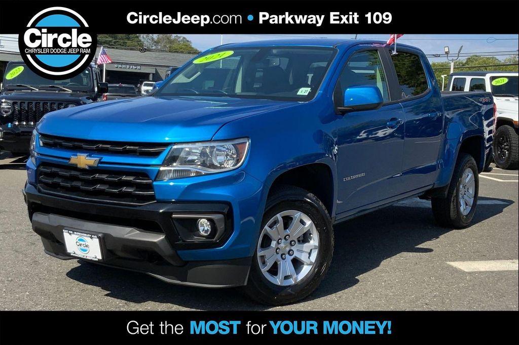 used 2021 Chevrolet Colorado car, priced at $27,490