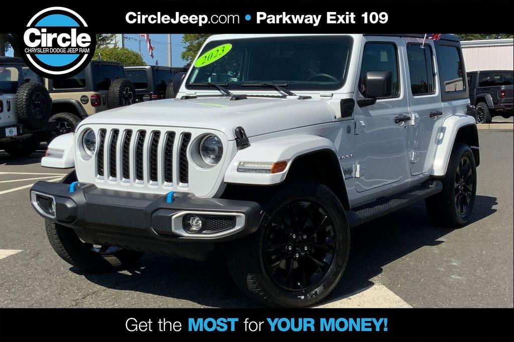 used 2023 Jeep Wrangler 4xe car, priced at $37,490