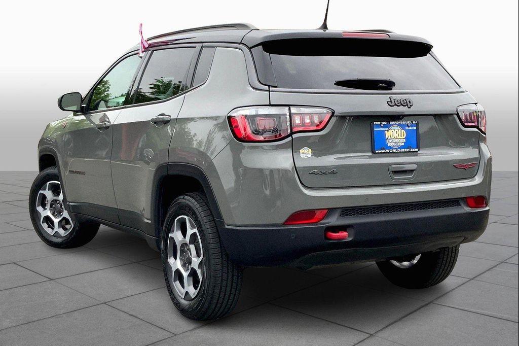 used 2022 Jeep Compass car, priced at $21,990