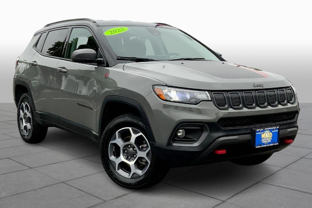used 2022 Jeep Compass car, priced at $21,990