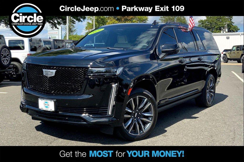 used 2021 Cadillac Escalade ESV car, priced at $63,990