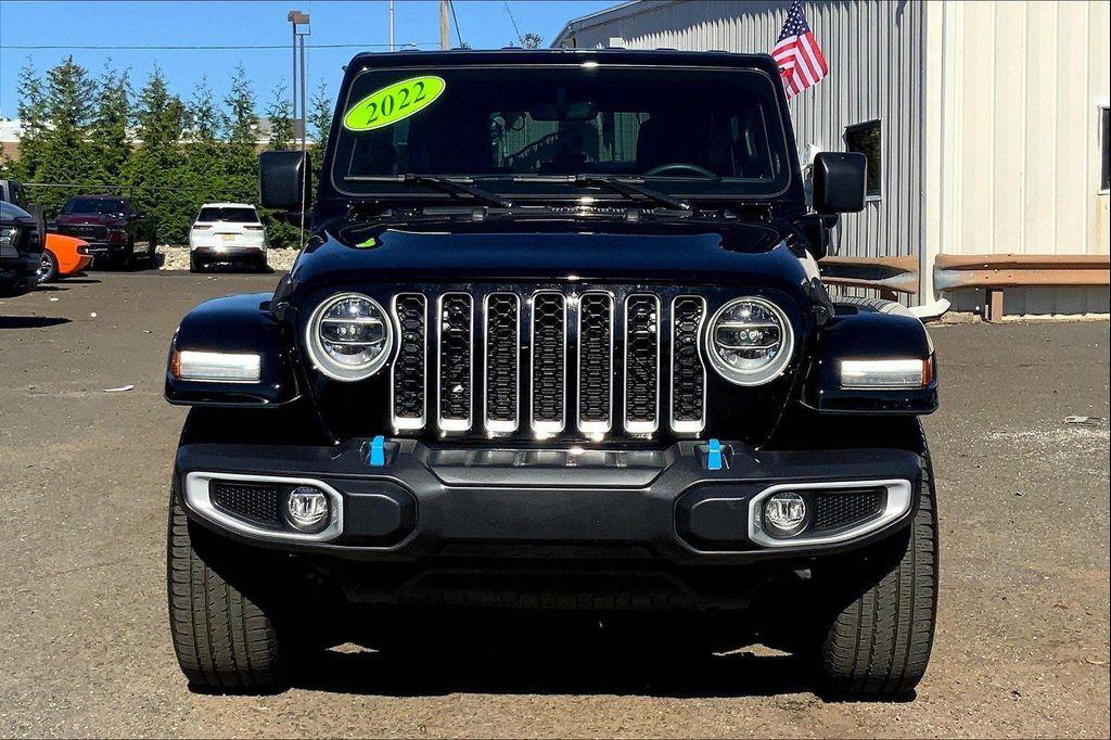 used 2022 Jeep Wrangler Unlimited 4xe car, priced at $33,990