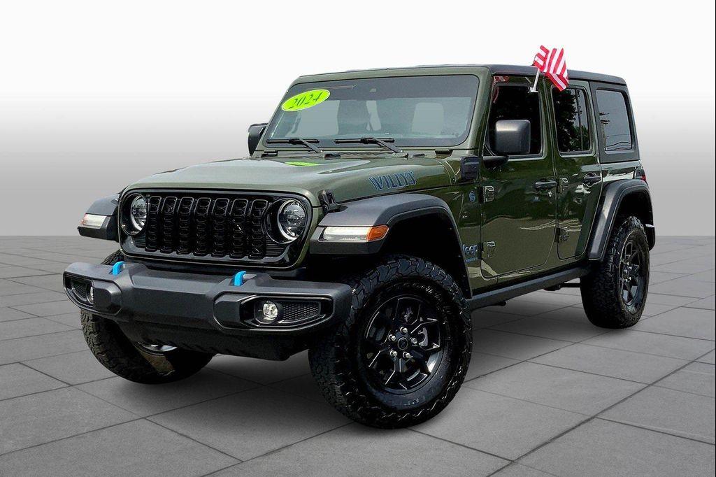 used 2024 Jeep Wrangler 4xe car, priced at $36,990