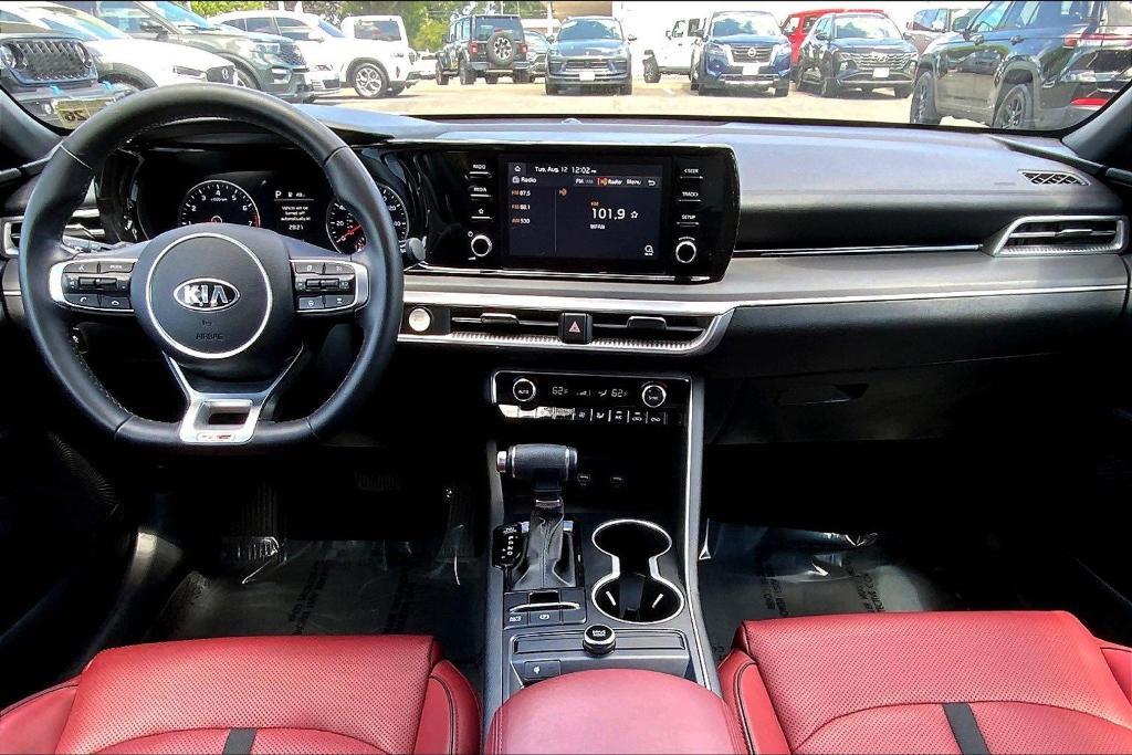 used 2021 Kia K5 car, priced at $19,490
