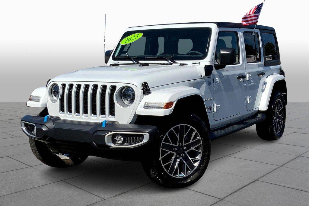 used 2023 Jeep Wrangler 4xe car, priced at $38,490