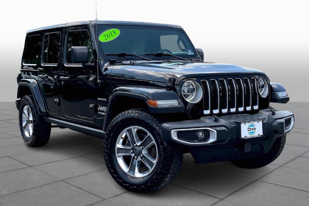 used 2018 Jeep Wrangler Unlimited car, priced at $21,990