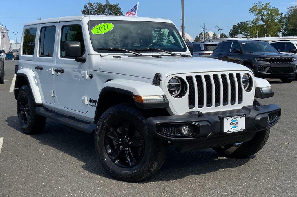 used 2021 Jeep Wrangler Unlimited car, priced at $35,990