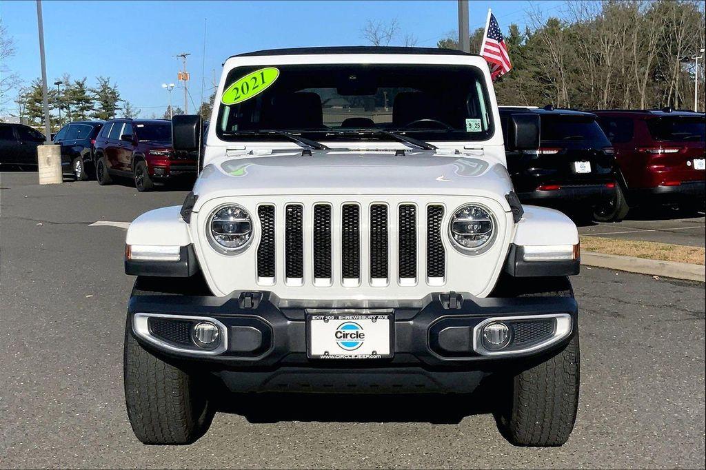 used 2021 Jeep Wrangler Unlimited car, priced at $26,490
