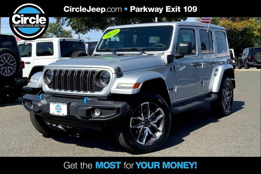 used 2024 Jeep Wrangler 4xe car, priced at $36,990
