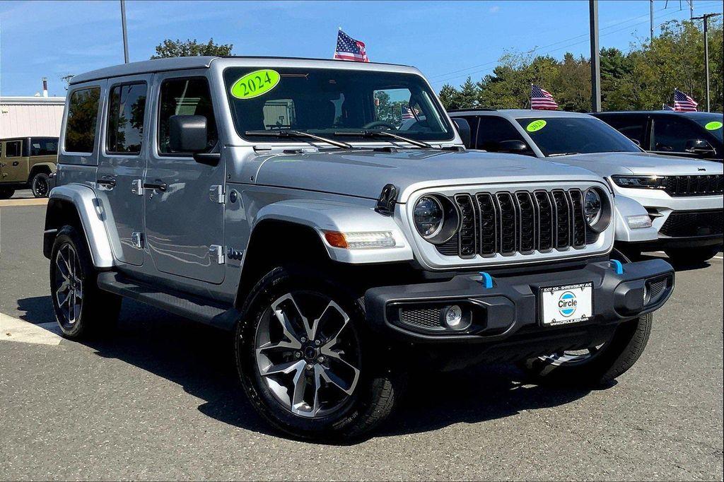 used 2024 Jeep Wrangler 4xe car, priced at $36,990