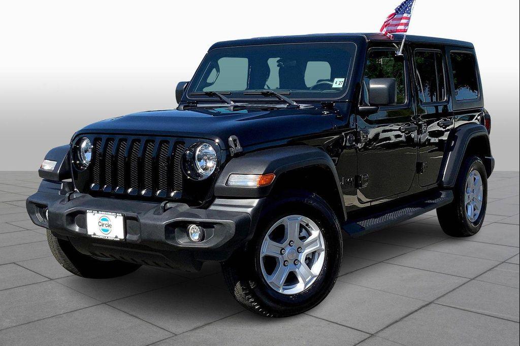 used 2022 Jeep Wrangler Unlimited car, priced at $34,990