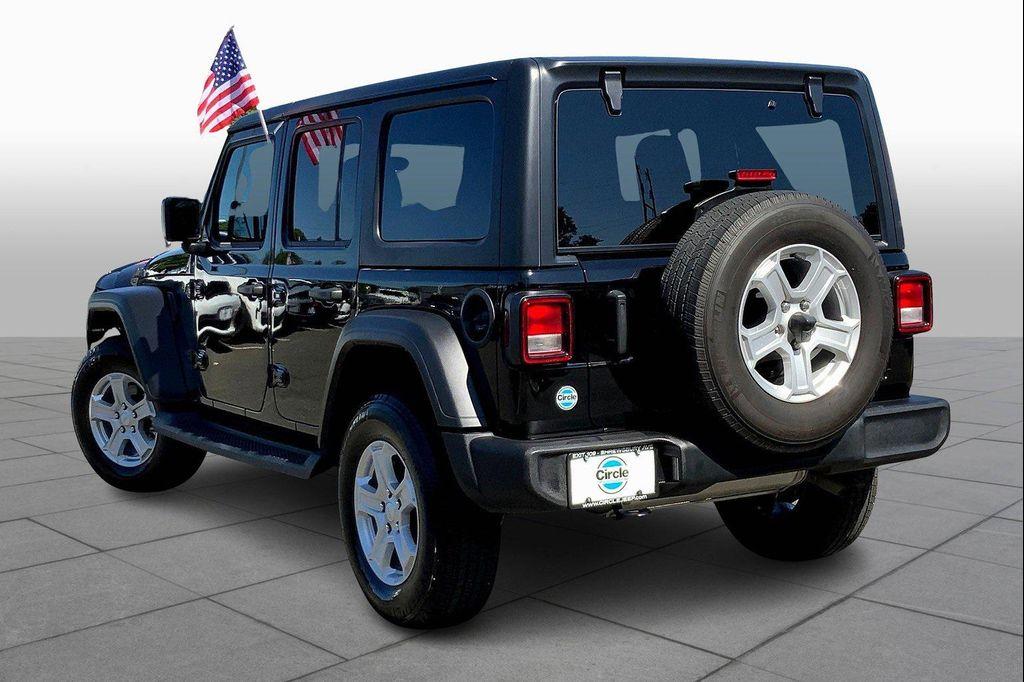 used 2022 Jeep Wrangler Unlimited car, priced at $34,990