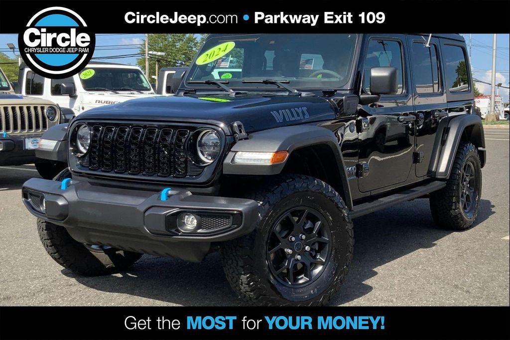 used 2024 Jeep Wrangler 4xe car, priced at $37,990