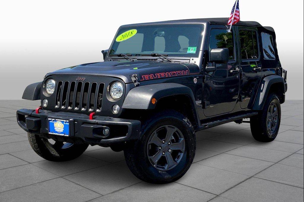 used 2018 Jeep Wrangler JK Unlimited car, priced at $24,990