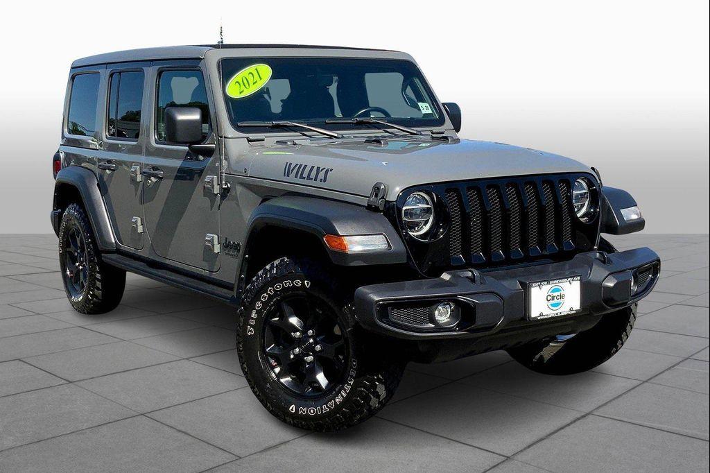 used 2021 Jeep Wrangler Unlimited car, priced at $29,990