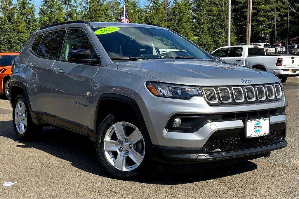 used 2022 Jeep Compass car, priced at $21,790