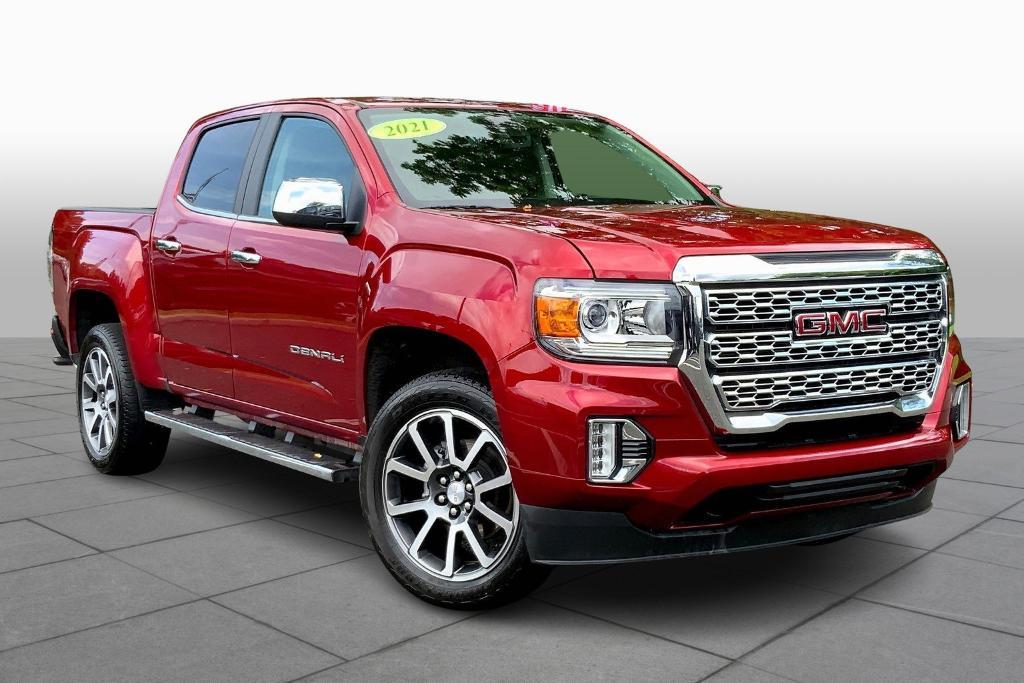used 2021 GMC Canyon car, priced at $35,990