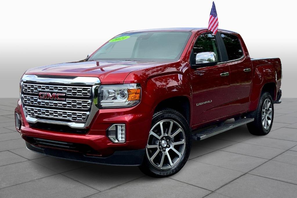 used 2021 GMC Canyon car, priced at $35,990