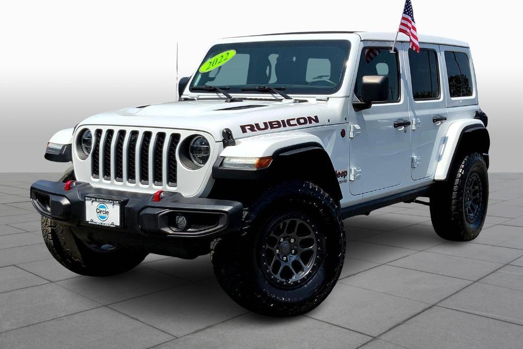 used 2022 Jeep Wrangler Unlimited car, priced at $43,490