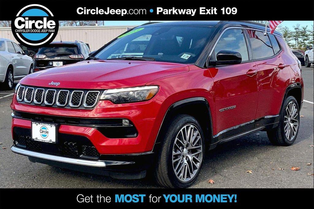 used 2023 Jeep Compass car, priced at $24,490