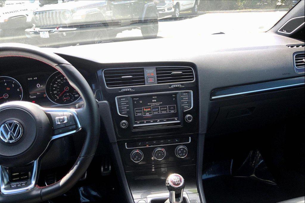 used 2017 Volkswagen Golf GTI car, priced at $13,490