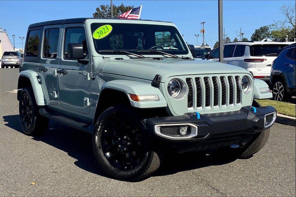 used 2023 Jeep Wrangler 4xe car, priced at $31,990