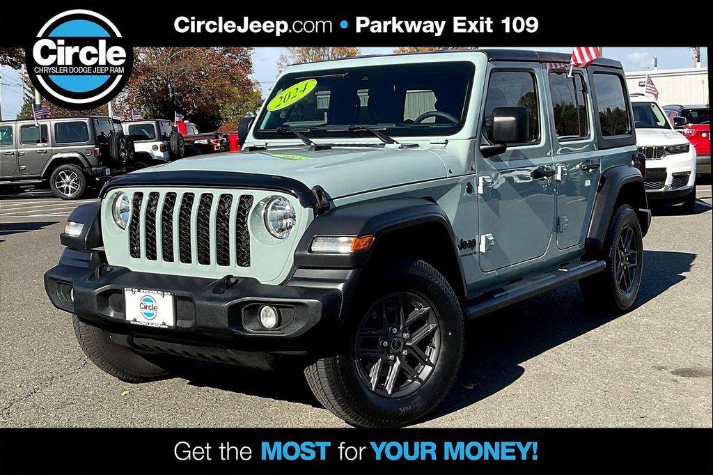 used 2024 Jeep Wrangler car, priced at $35,990
