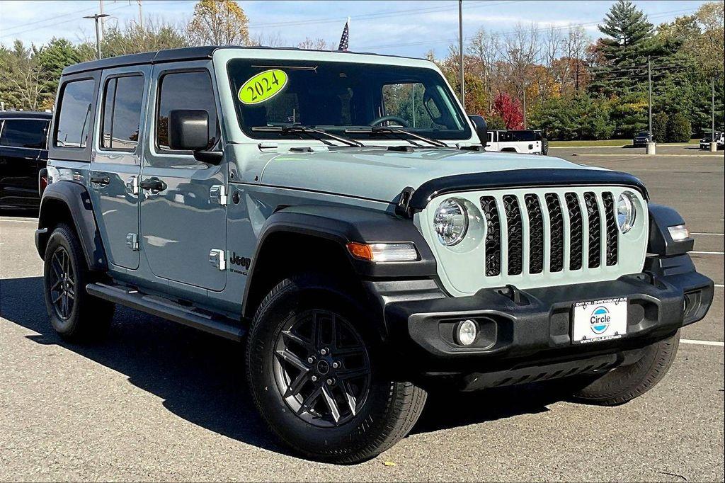 used 2024 Jeep Wrangler car, priced at $35,990