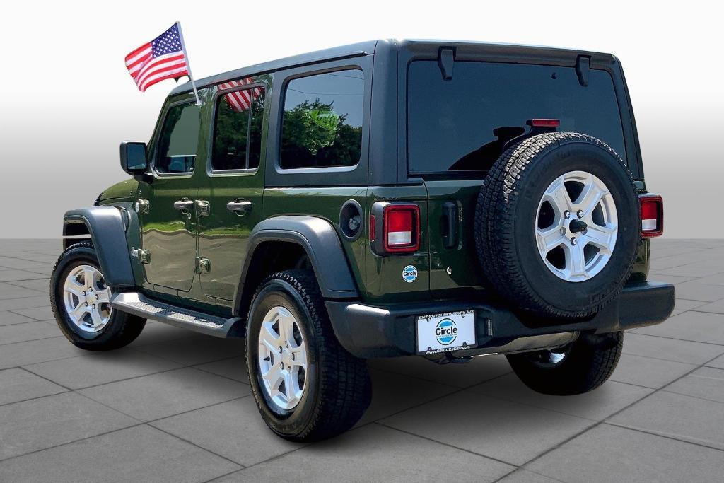 used 2020 Jeep Wrangler Unlimited car, priced at $23,990