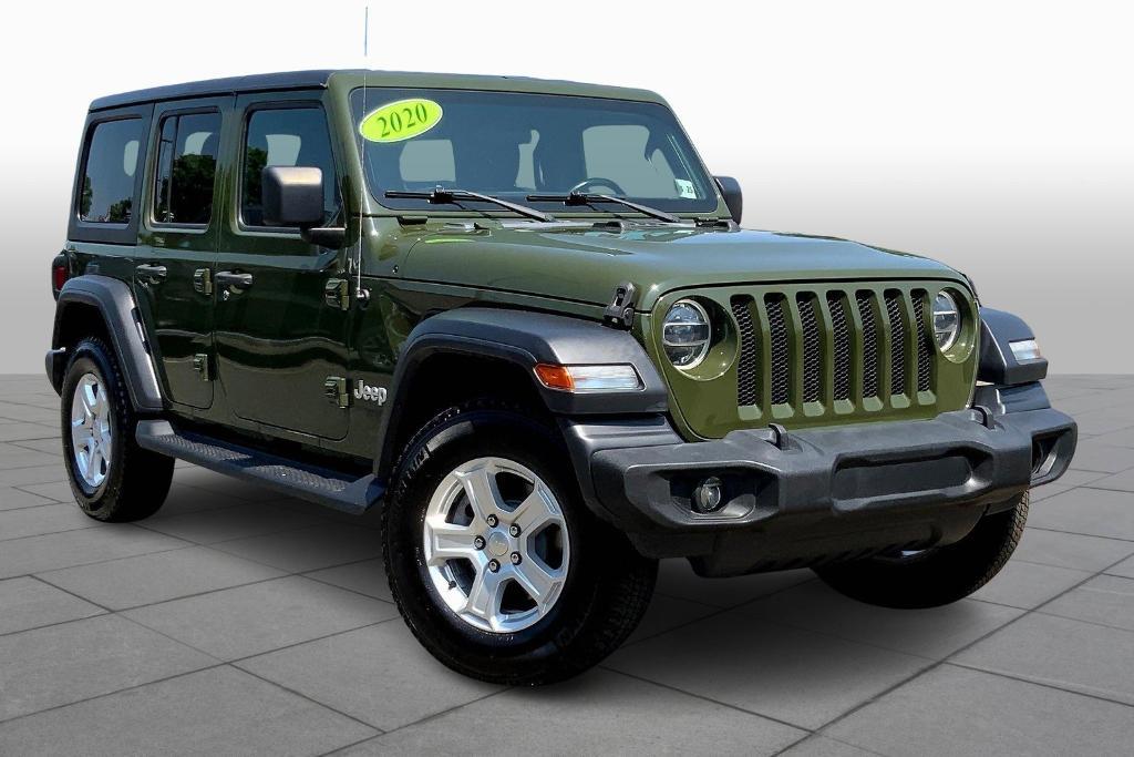 used 2020 Jeep Wrangler Unlimited car, priced at $23,990