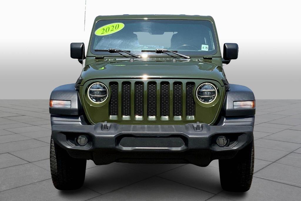 used 2020 Jeep Wrangler Unlimited car, priced at $23,990