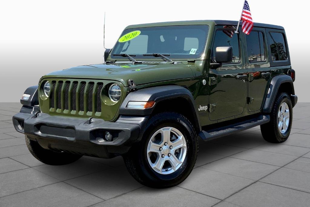 used 2020 Jeep Wrangler Unlimited car, priced at $23,990