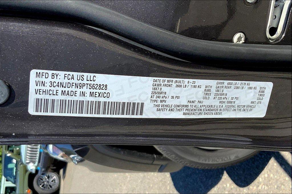 used 2023 Jeep Compass car, priced at $23,490