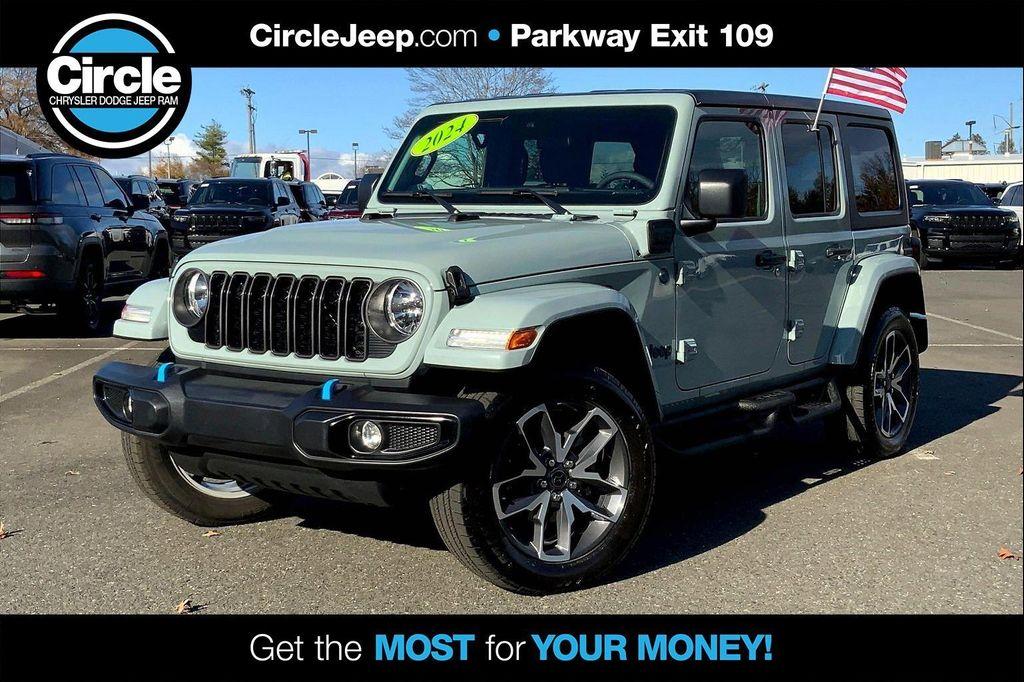 used 2024 Jeep Wrangler 4xe car, priced at $31,490