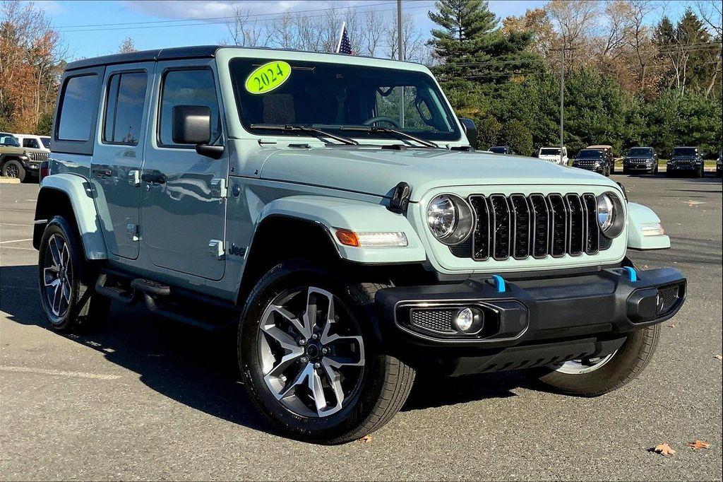 used 2024 Jeep Wrangler 4xe car, priced at $31,490
