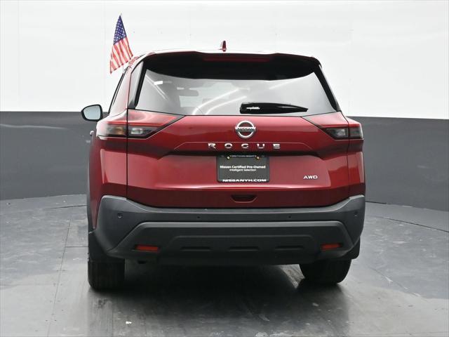 used 2021 Nissan Rogue car, priced at $19,300