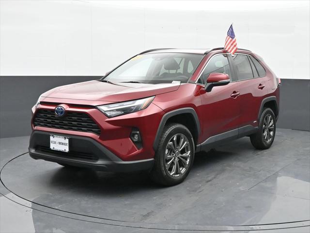 used 2022 Toyota RAV4 Hybrid car, priced at $33,500