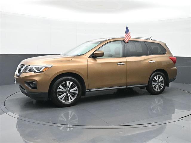 used 2017 Nissan Pathfinder car, priced at $15,000