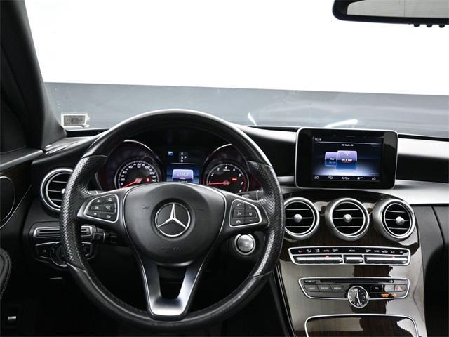 used 2018 Mercedes-Benz C-Class car, priced at $15,000
