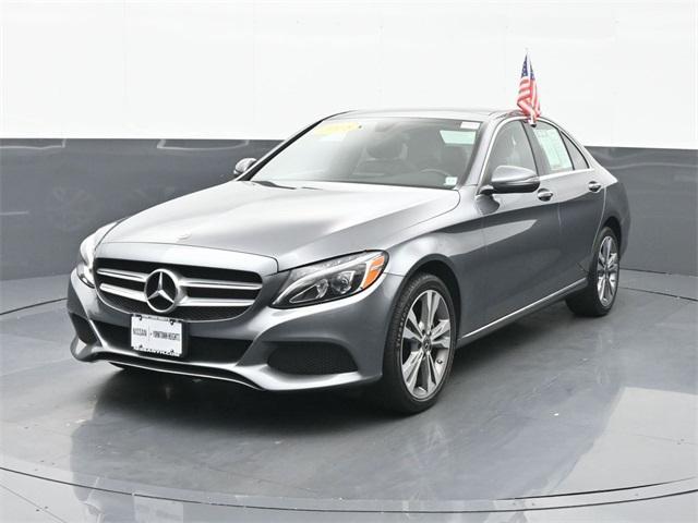 used 2018 Mercedes-Benz C-Class car, priced at $15,000