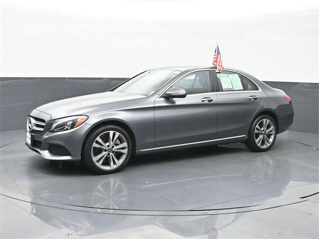 used 2018 Mercedes-Benz C-Class car, priced at $15,000