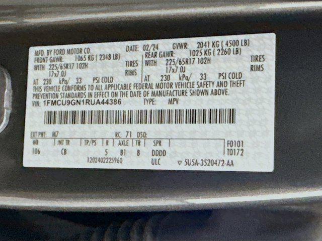 used 2024 Ford Escape car, priced at $18,797
