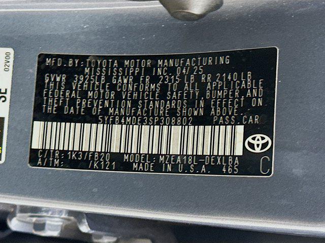 used 2025 Toyota Corolla car, priced at $20,297