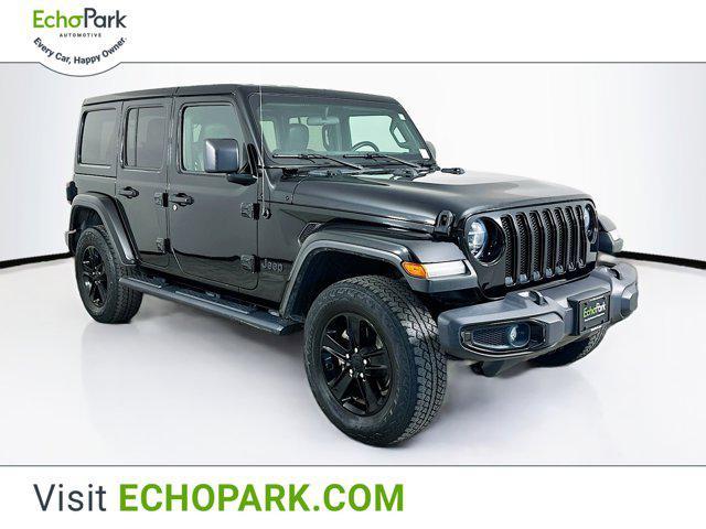 used 2021 Jeep Wrangler Unlimited car, priced at $31,889