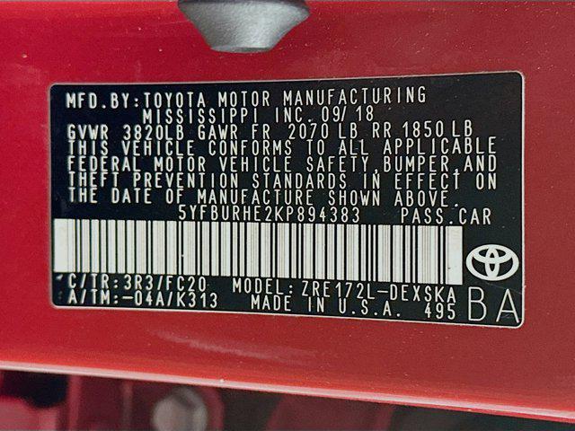 used 2019 Toyota Corolla car, priced at $9,697